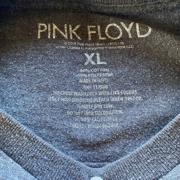Pink Floyd Graphic Band Tee Shirt. The Dark Side Of The Moon. Size X-Large. - Picture 8 of 9